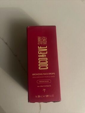 Coco&Eve Sunny Honey Bronzing Face Drops - Medium Glow HA + Fruit Extracts 1.01